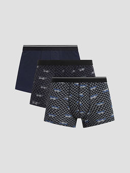 Pamuklu Esnek Erkek Boxer 3l?
