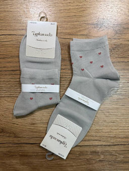 BK1030 Носки, 1 пара СЕРЫЙ