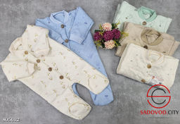 Комбенизон капитон на пуговках для новорожденных и малышей 1 шт