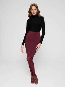 CONTE Классическая юбка-футляр PRESTIGE grape wine