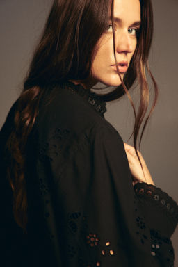 Vestido con bordado ingl?s - H&m фото 4