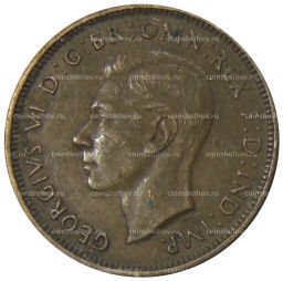 1/2 пенни 1938 года Австралия