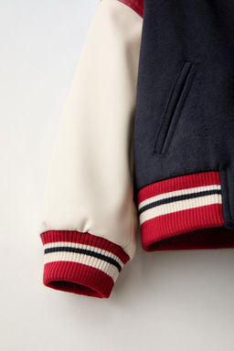 VARSITY BOMBER JACKET - Zara фото 6