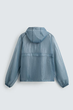 CAZADORA T?CNICA LIGERA CROPPED FIT / Azul claro - Zara фото 8
