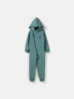 Комбинезон-косуха с капюшоном и клапаном Море утепленный - Bungly фото 3