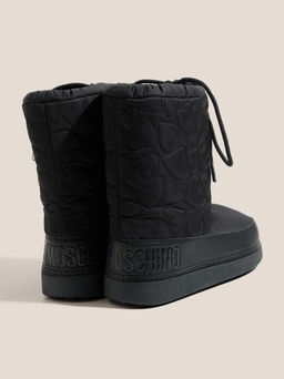 Женские дутики LOVE MOSCHINO SKI BOOT Артикул 4562715, черный  фото 5