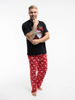 Костюм мужской, цвет черный красный