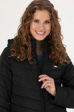 U. S. Polo Assn Женское черное пальто - U.s. polo assn фото 9