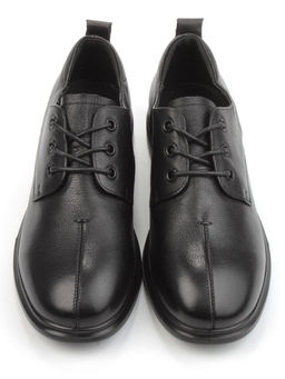 03-DCO47-1 BLACK Полуботинки женские (натуральная кожа)