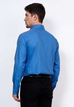 Сорочка мужская длинный рукав BERTHIER PARIS-007042/ Fit-M(2)  фото 9