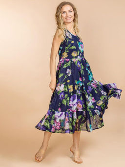 Платье (хлопок) №25-542-2 (Лето 2025) - Ганг фото 3