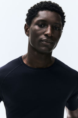 Camiseta de deporte con DryMove Muscle Fit - H&m фото 11