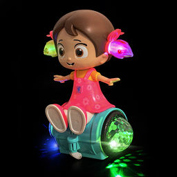 Кукла "Озорная девчонка" на батарейках, в коробке