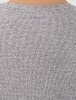 Серая футболка узкого кроя с круглым вырезом - Cacharel фото 6