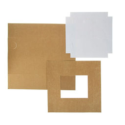 Цена за 5 шт. Коробка для капкейков с окном на 9 шт ,крафт, 25 х 25 х 10 см