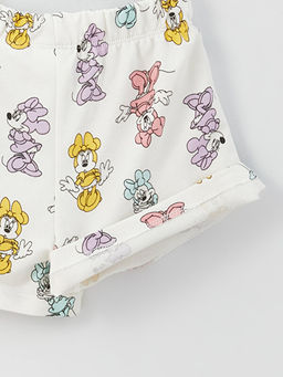 Beli Lastikli Minnie Mouse Bask?l? K?z Bebek ?ort - Waikiki фото 2