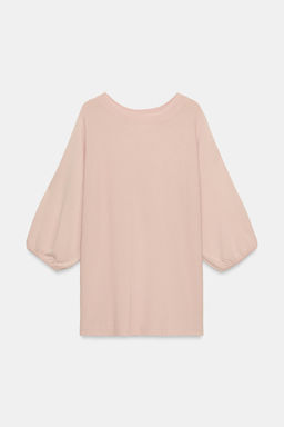 CUERPO OVERSIZE PUNTO / rosa claro - Zara фото 4