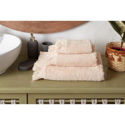 Полотенце махровое LoveLife Fringe 30х60 бежевый, 100% хлопок, 360 г/м2  фото 7