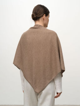 Косынка из кашемира 09085 капучино