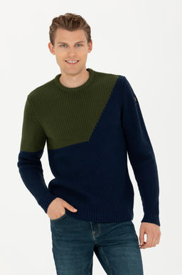 Мужской темно-синий свитер - U.s. polo assn фото 15