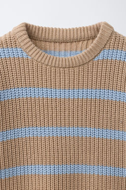 STRIPED KNIT JUMPER - Zara фото 12