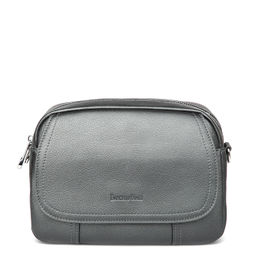 TH1102 gun grey, Женская кожаная сумка, Barcelo Biagi