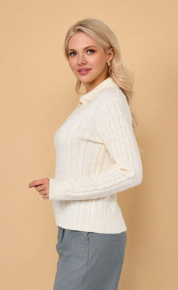 Джемпер F422-1520 milk - Fine joyce фото 7