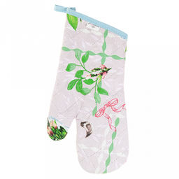 "Весеннее пробуждение" Кухонный комплект: прихватка-варежка 15х30см + прихватка "Капелька" 20х25см, хлопок "Премиум" 191г/м2 - хлопок 100%, наполнитель - ватин 280гр/м2, "Домашняя мода" (Россия)