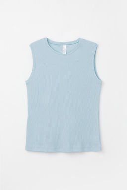 ЕП 30044/1/зимнее небо майка жен