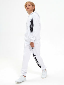 Спортивный костюм "Гризли",белый