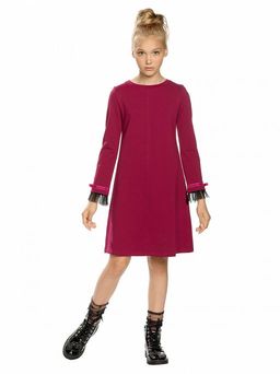 PELICAN, платье для девочек, Малиновый