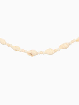 Ожерелье с ракушками «Халия», длина 35 см, белое