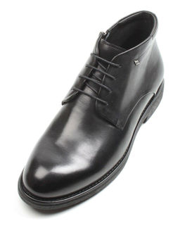 01-H9057 -B7-SW3 BLACK Ботинки демисезонные мужские (натуральная кожа) - Фабричный китай фото 3