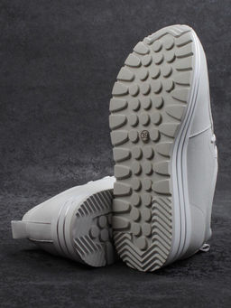 03-A1011-9 WHITE Полуботинки спортивные женские (натуральная кожа)