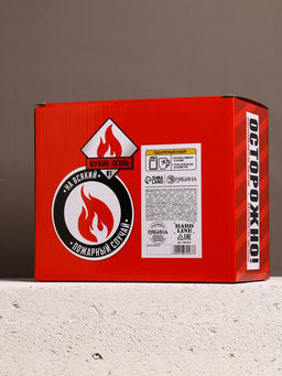 Подарочный набор Мужику огонь, гель для душа канистра 500 мл и стакан с пулей, HARD LINE  фото 12