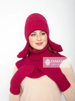 Шапка-ушанка женская Искра - Tamasha фото 14