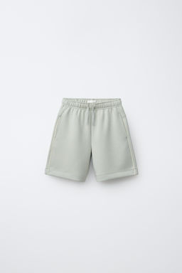 BERMUDA SPORTY VIVOS / Menta claro