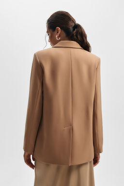 Жакет прямого кроя со съемным поясом - Mollis фото 5