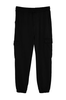 TRENDYOL MAN Siyah Oversize/Genis Kesim Kargo Cepli Jogger Esofman Alt? TMNAW24EA00016 - Trendyolmilla фото 6