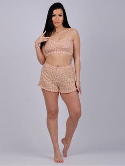 Пижама, домашний костюм ДК-273-бежевый