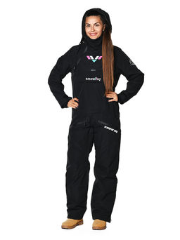 Комбинезон BB-0209 Черный - Snow headquarter фото 9