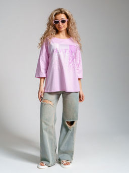 897 Футболка "Розовый"