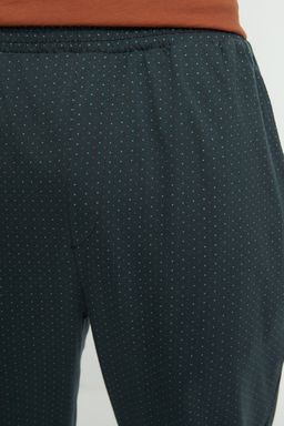 TRENDYOL MAN Turuncu Renk Bloklu %100 Pamuk Regular Fit Pijama Tak?m? THMSS21PT0319 - Trendyolmilla фото 5