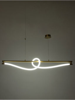 Светильник потолочный BayerLux «Аланед», LED, 38 Вт, 3000-6000К, бронза, 120×40×31-181 см