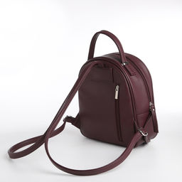 Рюкзак женский городской TEXTURA, цвет бордовый  фото 2