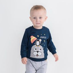 CRB wear/CWNB 62877-41-289 Джемпер для мальчика, темно-синий/Ex.Cherubino