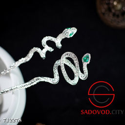 Китайская шпилька для волос с камнями - Bruno фото 5