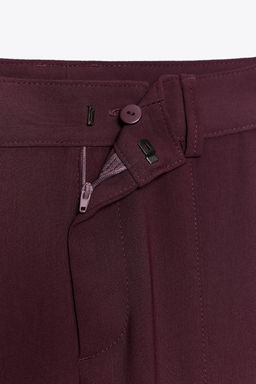STRAIGHT-LEG SEAM TROUSERS - Zara фото 7