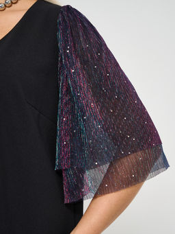 Платье 0218-2 чёрный кварц - Dora фото 83