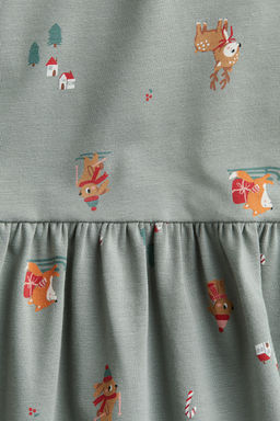 Vestido estampado de algodon - H&m фото 2